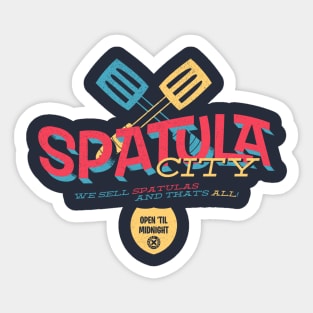 Spatula City Sticker